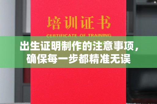 福绵出生证明制作的注意事项，确保每一步都精准无误