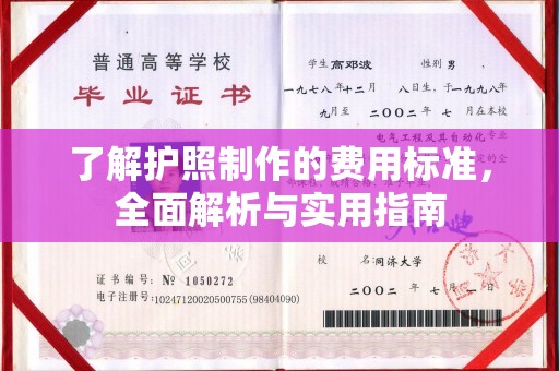 福绵了解护照制作的费用标准，全面解析与实用指南