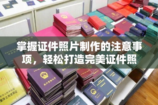 福绵掌握证件照片制作的注意事项，轻松打造完美证件照