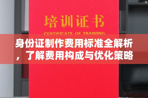 福绵身份证制作费用标准全解析，了解费用构成与优化策略